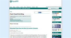 Desktop Screenshot of blog.flashppt.com